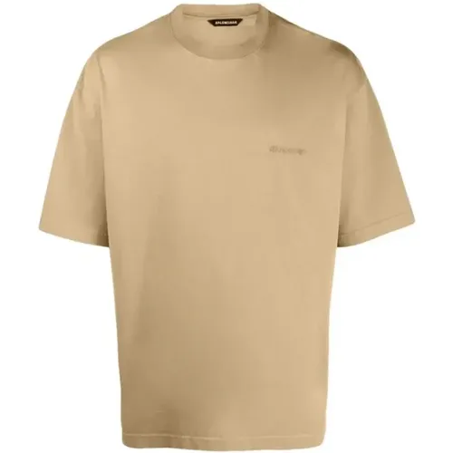 BB Logo T-shirt , Herren, Größe: XL - Balenciaga - Modalova