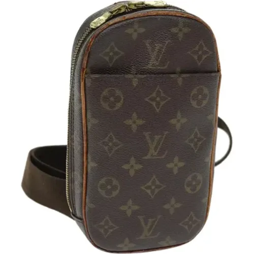 Pre-owned Canvas shoulder-bags , female, Sizes: ONE SIZE - Louis Vuitton Vintage - Modalova