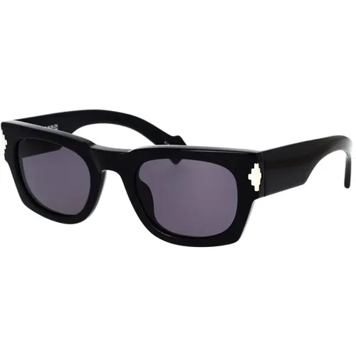 Geometric Square Lens Sunglasses , unisex, Sizes: 51 MM - Marcelo Burlon - Modalova