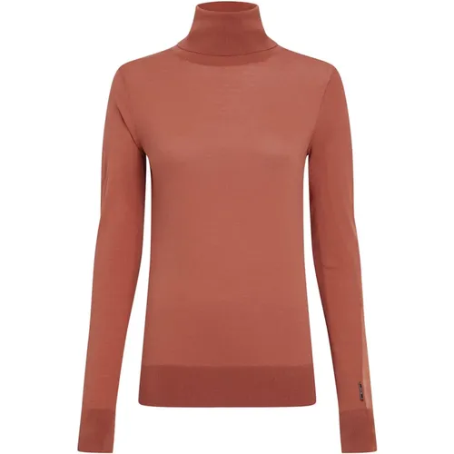 Braune Pullover für Damen , Damen, Größe: M - Calvin Klein - Modalova