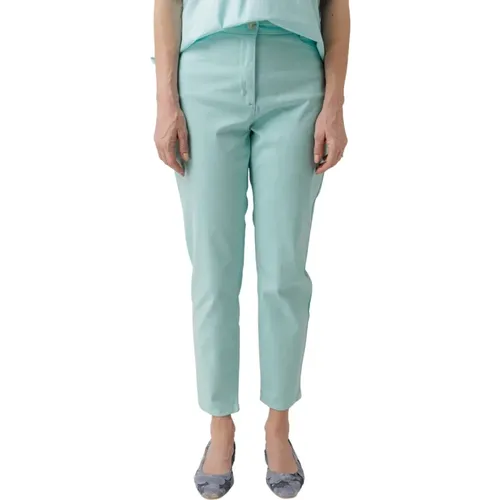 Relaxed-Fit Pantalon mit Verstecktem Reißverschluss , Damen, Größe: 4XL - RIANI - Modalova