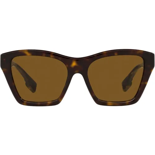 Women's Arden Be4391 300283 Polarized Sunglasses , female, Sizes: 54 MM - Burberry - Modalova