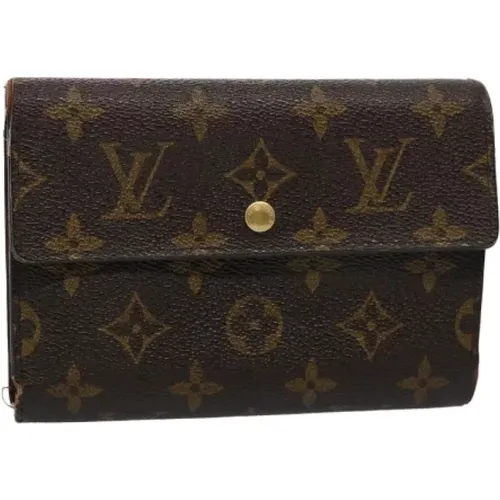 Pre-owned Canvas wallets , female, Sizes: ONE SIZE - Louis Vuitton Vintage - Modalova