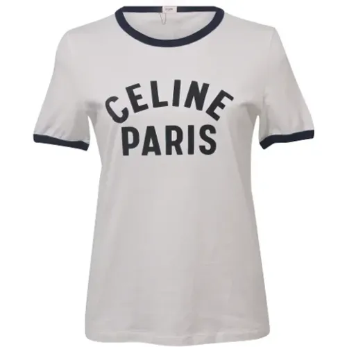 Pre-owned Cotton tops , female, Sizes: XS - Celine Vintage - Modalova