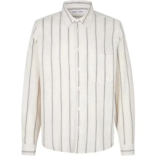 Casual Shirts , male, Sizes: S, XL - Samsøe Samsøe - Modalova