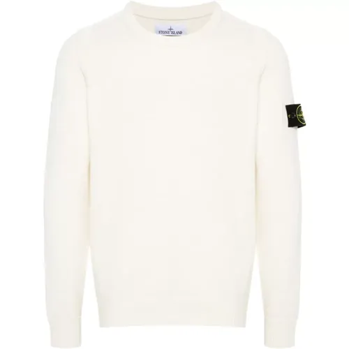 Weiße Sweatshirt Aw24 Stone Island - Stone Island - Modalova