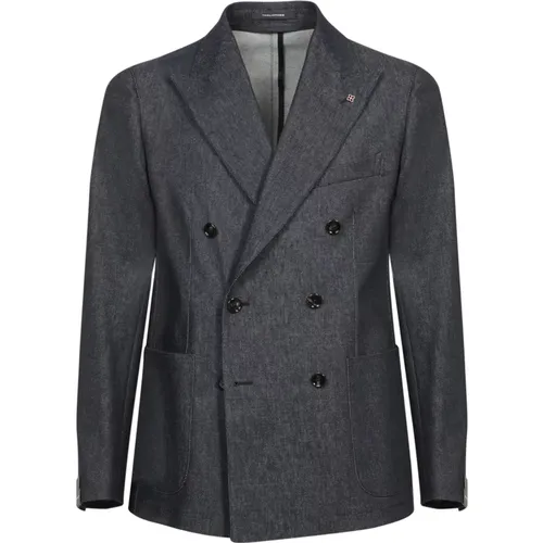 Herrenbekleidung Blazer Schwarz Aw24 - Tagliatore - Modalova