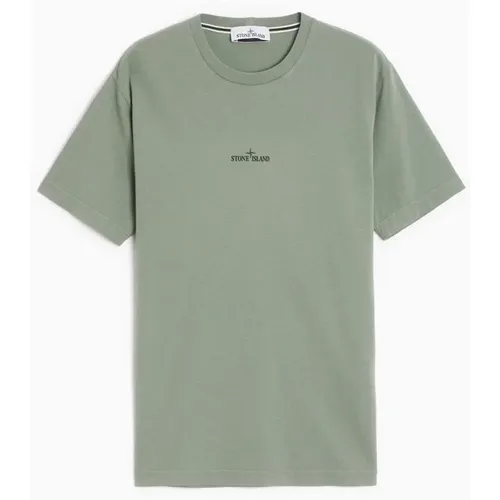 Lässiges Baumwoll-T-Shirt - Stone Island - Modalova