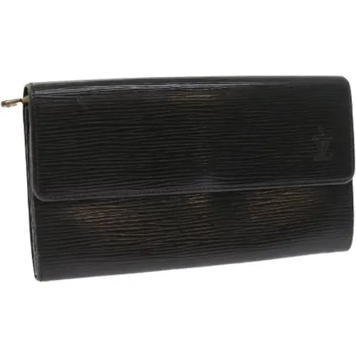 Pre-owned Leather wallets , female, Sizes: ONE SIZE - Louis Vuitton Vintage - Modalova