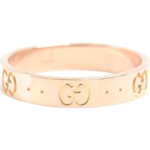 Pre-owned Metal rings , female, Sizes: ONE SIZE - Gucci Vintage - Modalova