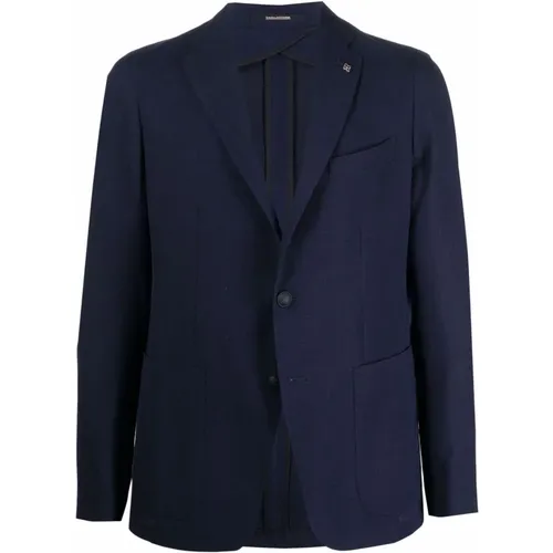 Buttoned Blazer , male, Sizes: 4XL - Tagliatore - Modalova
