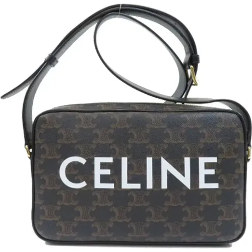 Pre-owned Canvas Celine Shoulder Bag , female, Sizes: ONE SIZE - Celine Vintage - Modalova