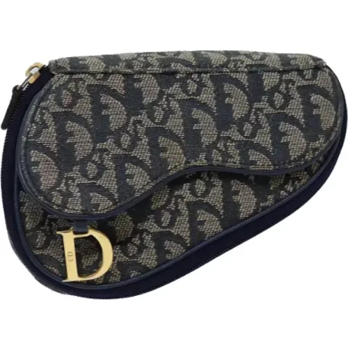 Pre-owned Canvas clutches , female, Sizes: ONE SIZE - Dior Vintage - Modalova