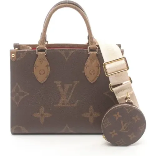 Pre-owned Leather louis-vuitton-bags , female, Sizes: ONE SIZE - Louis Vuitton Vintage - Modalova