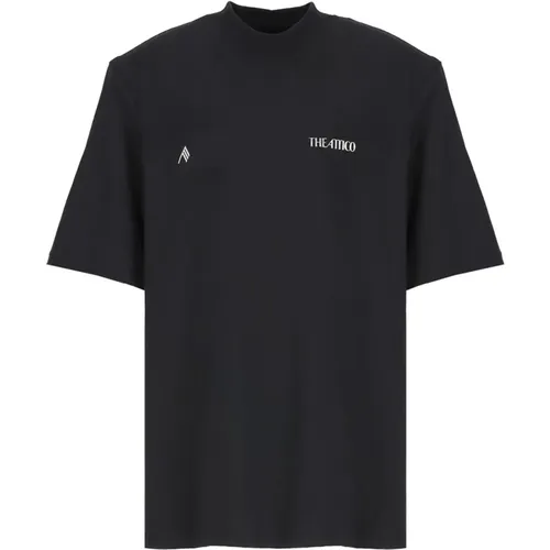 Cotton Shirt with Logo , female, Sizes: S - The Attico - Modalova