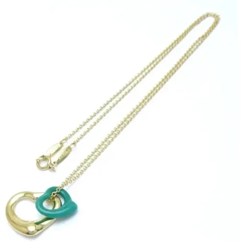 Pre-owned Gold necklaces , female, Sizes: ONE SIZE - Tiffany & Co. Pre-owned - Modalova