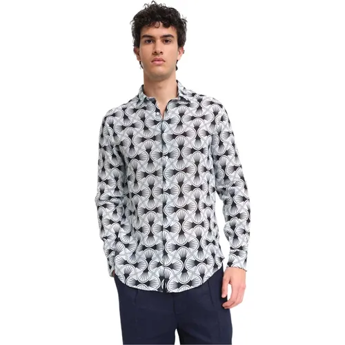 Summer Linen Shirt , male, Sizes: M, S, XL, 2XL, L - Peninsula - Modalova