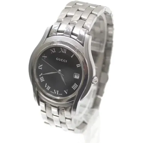 Pre-owned Glass watches , male, Sizes: ONE SIZE - Gucci Vintage - Modalova