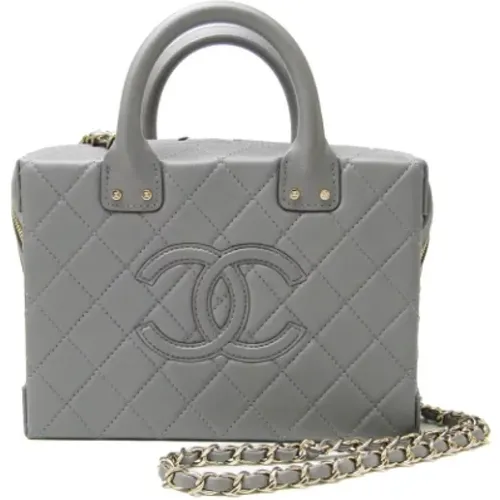 Pre-owned Leather chanel-bags , female, Sizes: ONE SIZE - Chanel Vintage - Modalova