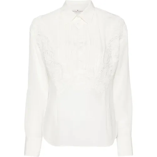 Fashionable Shirt with Unique Design , female, Sizes: 2XS, S, XL, XS - Ermanno Scervino - Modalova