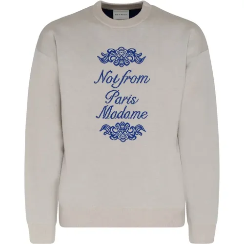 Sweater , male, Sizes: S, M, XL, L - Drole de Monsieur - Modalova