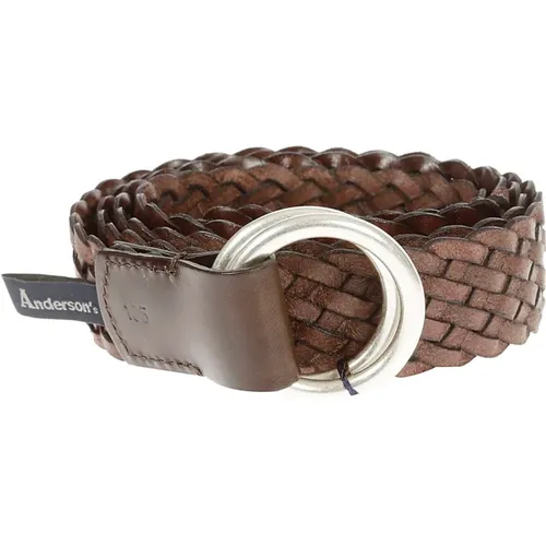 Belt , male, Sizes: 100 CM - Anderson's - Modalova