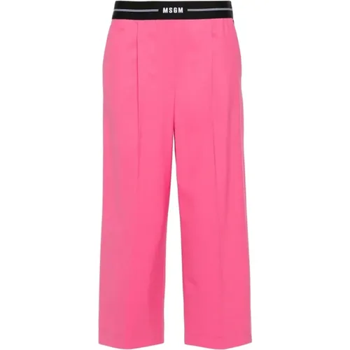 Stylish Pants , female, Sizes: 2XS, S, XS - Msgm - Modalova