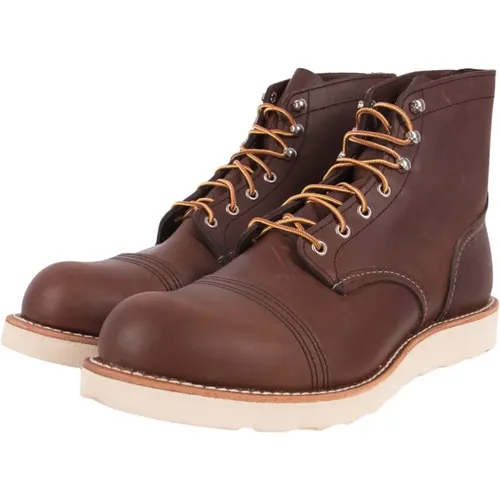 Red Wing Lace-up Boots , male, Sizes: 7 UK, 9 UK, 10 1/2 UK, 9 1/2 UK, 6 UK, 10 UK - Red Wing Shoes - Modalova