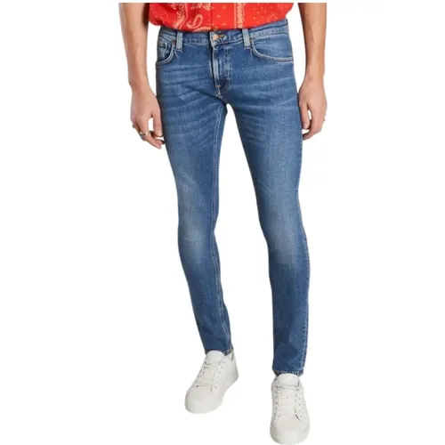 Skinny Jeans , Herren, Größe: W33 L32 - Nudie Jeans - Modalova