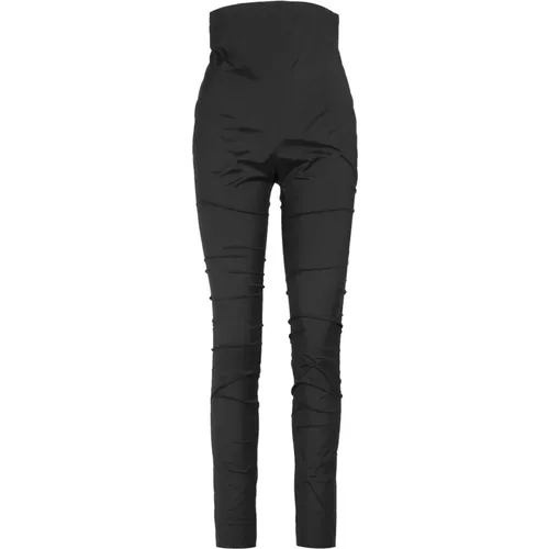 Schwarze Skinny Hose von Lorenzo Serafini , Damen, Größe: XS - Philosophy di Lorenzo Serafini - Modalova