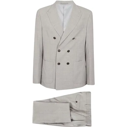 Double Breasted Suit , male, Sizes: XL - Eleventy - Modalova