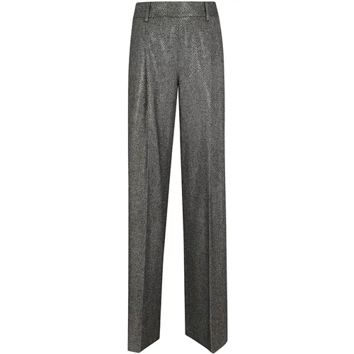 Black Trousers for Women Aw24 , female, Sizes: 2XS, XS - Ermanno Scervino - Modalova