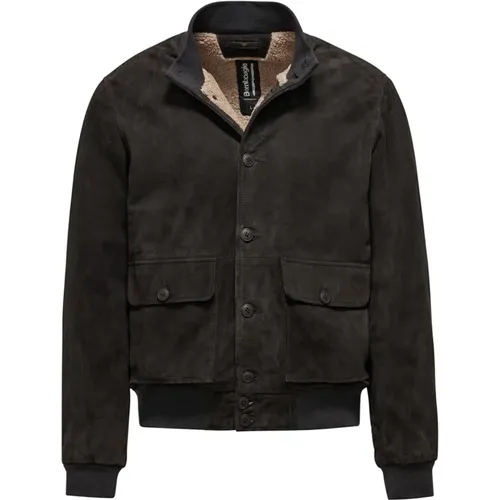 Pulp Leather Jacket , male, Sizes: L, 2XL, S, XL, M - BomBoogie - Modalova