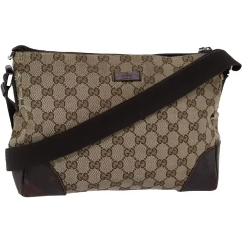 Pre-owned Canvas gucci-bags , female, Sizes: ONE SIZE - Gucci Vintage - Modalova