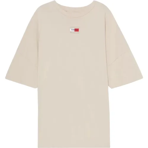 Dm0Dm17320Abl Short Sleeve T-Shirt , male, Sizes: M, S, L, XS - Tommy Hilfiger - Modalova