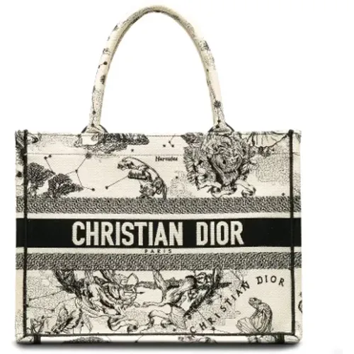 Pre-owned Canvas dior-bags , female, Sizes: ONE SIZE - Dior Vintage - Modalova