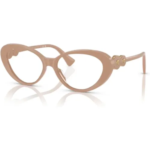 Optische Brille , Damen, Größe: 55 MM - Versace - Modalova