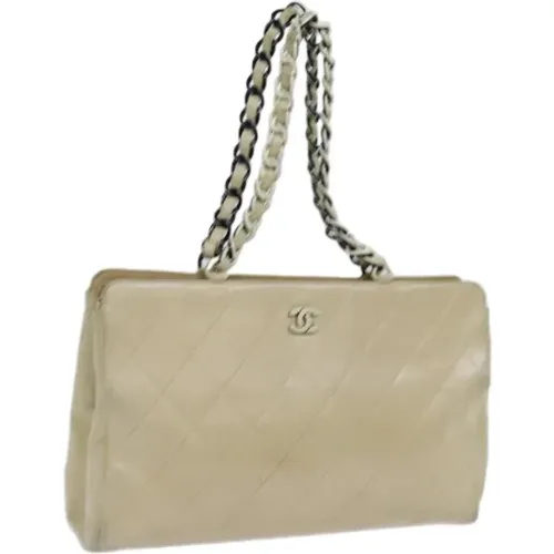 Pre-owned Leather chanel-bags , female, Sizes: ONE SIZE - Chanel Vintage - Modalova