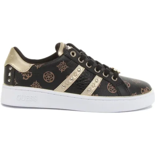 Black Gold Women Sneakers , female, Sizes: 4 UK, 5 UK - Guess - Modalova