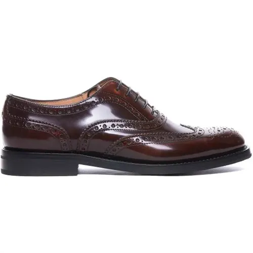 Classic Lace-Up Leather Derbies , female, Sizes: 4 UK, 3 UK, 4 1/2 UK, 5 1/2 UK, 3 1/2 UK - Church's - Modalova