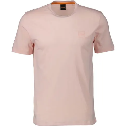 Light Tiles T-Shirt Men , male, Sizes: XL - Boss Orange - Modalova