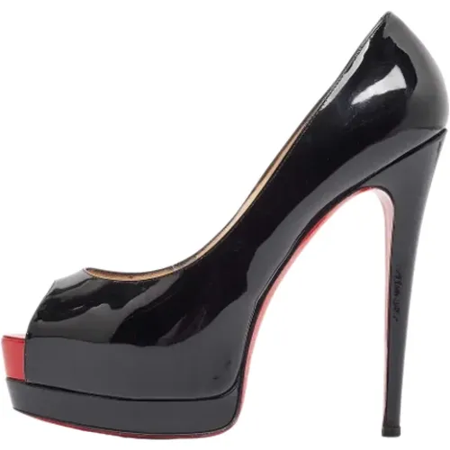 Pre-owned Leather heels , female, Sizes: 5 UK - Christian Louboutin Pre-owned - Modalova