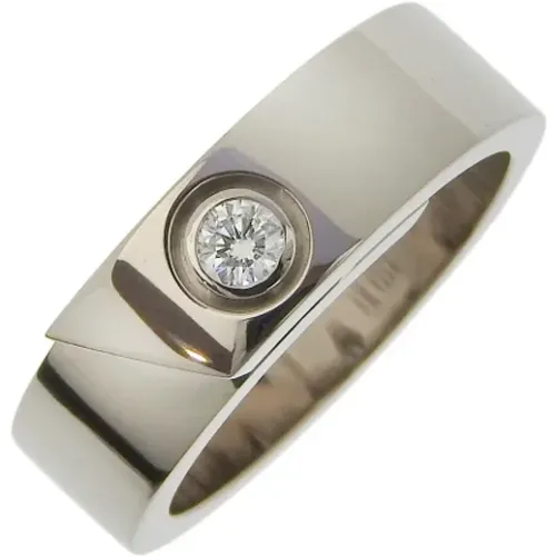 Pre-owned White Gold rings , female, Sizes: ONE SIZE - Cartier Vintage - Modalova