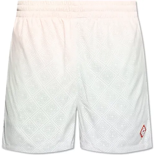 Shorts mit Logo , Herren, Größe: XL - Casablanca - Modalova