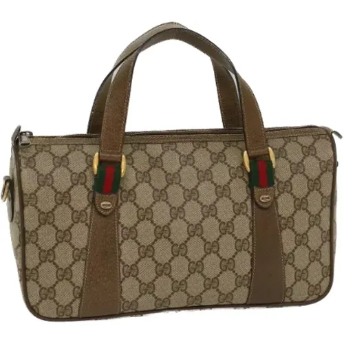 Pre-owned Leder reisetaschen - Gucci Vintage - Modalova