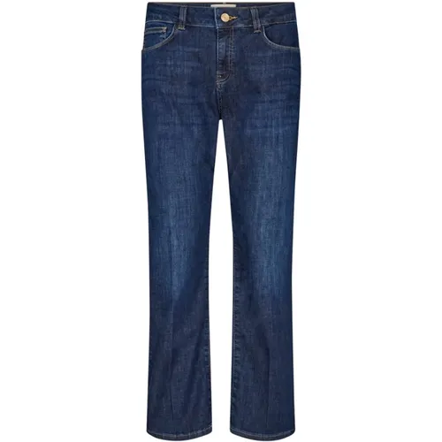 Classic Straight Jeans for Women , female, Sizes: W24, W25, W32, W28, W30, W31, W26, W27, W29 - MOS MOSH - Modalova