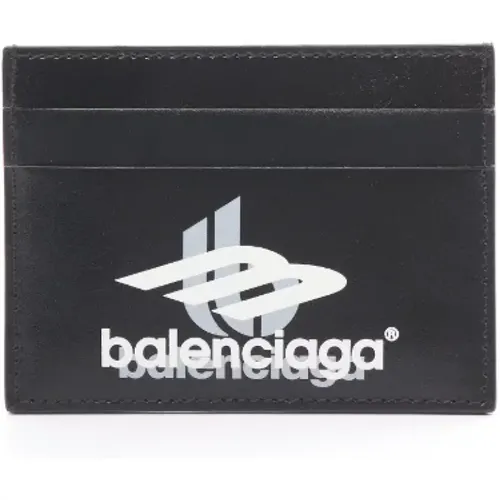 Pre-owned Leather wallets , female, Sizes: ONE SIZE - Balenciaga Vintage - Modalova