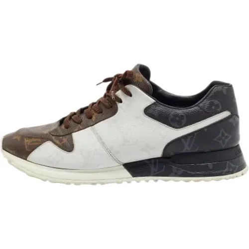 Pre-owned Coated canvas sneakers , male, Sizes: 9 UK - Louis Vuitton Vintage - Modalova