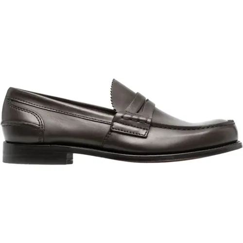 Braune Loafer Schuhe für Männer - Church's - Modalova
