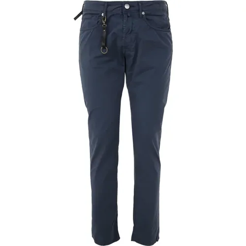 GJC Five Pocket Solid Jeans , male, Sizes: W32 - Incotex - Modalova